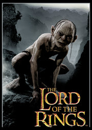 Men's The Lord of the Rings Fellowship of the Ring Gollum Movie Poster  Adult T-Shirt