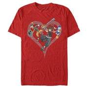 Men's Kingdom Hearts 3 Ready to Fight  Adult T-Shirt