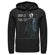 Men's Harry Potter Draco Malfoy Simple Framed Portrait  Adult Pull Over Hoodie