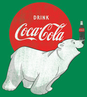 Men's Coca Cola Polar Bear  Adult T-Shirt