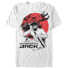 Men's Samurai Jack Katana Circle  Adult T-Shirt