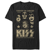 Men's KISS Tonight in Concert  Adult T-Shirt