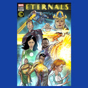 Men's Marvel Eternals Comic Book Cover  Adult T-Shirt