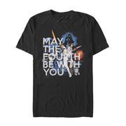 Men's Star Wars May the Fourth Classic Scene  Adult T-Shirt