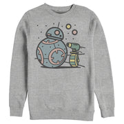 Men's Star Wars: The Rise of Skywalker Droid Cuties  Adult Sweatshirt