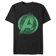 Men's Marvel St. Patrick's Day Avengers' Logo  Adult T-Shirt