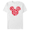 Men's Mickey & Friends Mickey and Friends Heart Silhouette  Adult T-Shirt