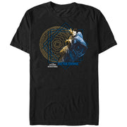 Men's Marvel Doctor Strange in the Multiverse of Madness Geometric Strange  Adult T-Shirt