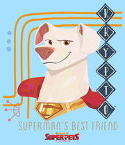 Men's DC League of Super-Pets Superman's Best Friend Krypto  Adult T-Shirt