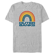 Men's Outer Banks Rainbow Logo  Adult T-Shirt