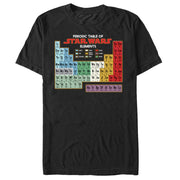 Men's Star Wars Periodic Table of Elements  Adult T-Shirt