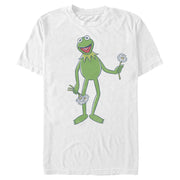 Men's The Muppets Kermit Flower Bouquet  Adult T-Shirt