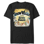 Men's Snow White and the Seven Dwarves Vintage Poster  Adult T-Shirt