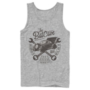 Men's Batman Bat Cave Dad's Garage  Adult Tank Top