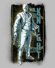 Men's Marvel: Moon Knight Sketch Portrait of Mr. Knight  Adult T-Shirt