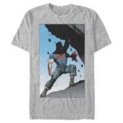 Men's Superman Strongest Hero Pose  Adult T-Shirt