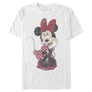 Men's Mickey & Friends Polka Dot Minnie  Adult T-Shirt