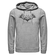 Men's Batman Gotham Skyline Bat Shape  Adult Pull Over Hoodie