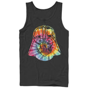 Men's Star Wars Tie-Dye Darth Vader  Adult Tank Top