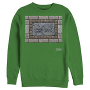 Men's Nintendo Legend of Zelda Link's Awakening Whale Stone Tablet  Adult Sweatshirt