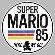 Men's Nintendo Super Mario Retro Rainbow Ring  Adult T-Shirt