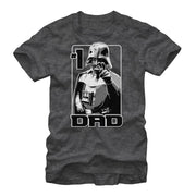 Men's Star Wars Vader Number One Dad  Adult T-Shirt