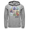 Men's Star Wars: The Rise of Skywalker Pastel Character Bingo  Adult Pull Over Hoodie