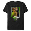 Men's Star Wars: Tales of the Jedi Count Dooku and Qui-Gon Jinn Duo  Adult T-Shirt