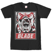 Men's Marvel Blade Poster  Adult T-Shirt