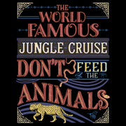 Men's Jungle Cruise World Famous Retro Logo  Adult Tank Top