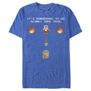 Men's Nintendo Legend of Zelda Take This  Adult T-Shirt