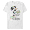 Men's Mickey & Friends Love the Earth  Adult T-Shirt