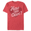 Men's Friends Valentine's Day How You Doin' Heart  Adult T-Shirt