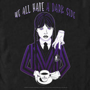 Men's Wednesday We All Have a Dark Side  Adult T-Shirt