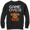 Men's Nintendo Mario Game Over  Adult Sweatshirt