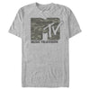 Men's MTV Camouflage Logo  Adult T-Shirt