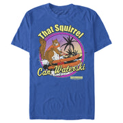 Men's Anchorman That Squirrel Can Waterski  Adult T-Shirt