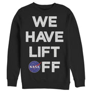 Men's NASA Bold Lift Off  Adult Sweatshirt