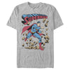 Men's Superman Hero Break Barriers  Adult T-Shirt