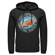 Men's Lilo & Stitch Pudge Controls the Weather  Adult Pull Over Hoodie