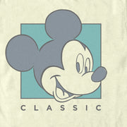 Men's Mickey & Friends Classic Character Face  Adult T-Shirt