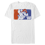 Men's Nintendo Racoon Mario 1988  Adult T-Shirt