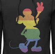 Men's Mickey & Friends Peaceful Pride  Adult Pull Over Hoodie