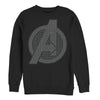 Men's Marvel Avengers: Endgame Logo Icon Tiles  Adult Sweatshirt