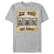 Men's ZZ TOP The Very Baddest  Adult T-Shirt