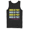 Men's Birds of Prey Logo Stack  Adult Tank Top