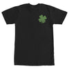 Men's Lost Gods St. Patrick's Day Four-Leaf Clover  Adult T-Shirt