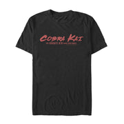 Men's Cobra Kai Saga Continues Logo  Adult T-Shirt