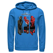 Men's Marvel Spider-Man: No Way Home Three Panels Suits  Adult Pull Over Hoodie