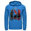 Men's Marvel Spider-Man: No Way Home Three Panels Suits  Adult Pull Over Hoodie